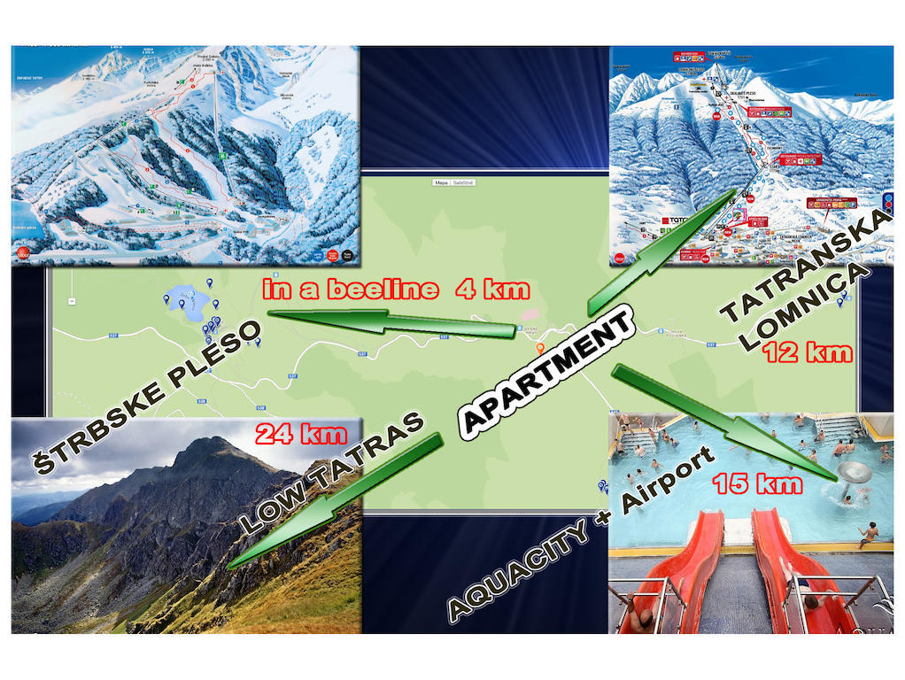Vysoké Tatry Apartman Solisko חדר תמונה